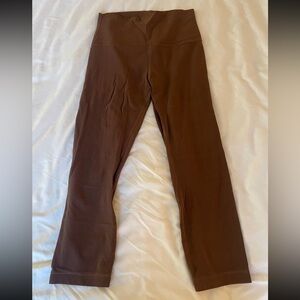 Lululemon align leggings java